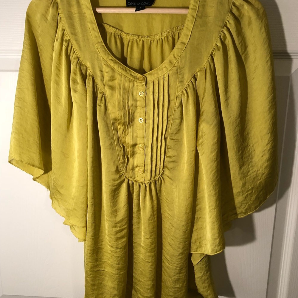Beautiful women’s green blouse